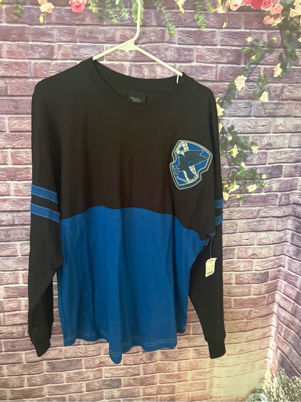 Women’s or men’s unisex Harry Potter Ravenclaw spirit jersey large new tags